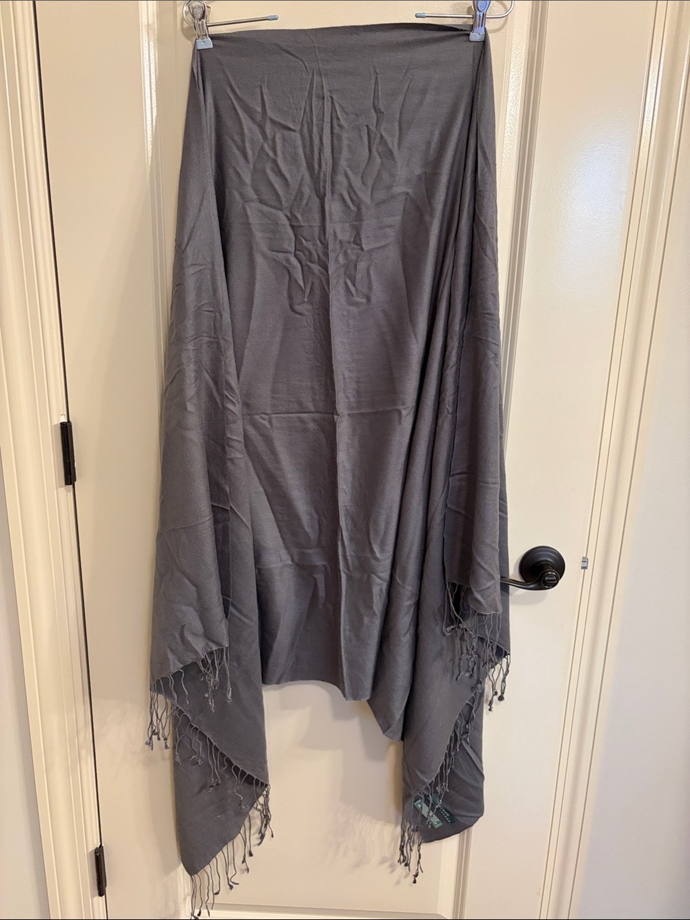 Vtg NWT Lauren Ralph Lauren Cashmere Silk Blend Fringe Pashmina shawl/scarf